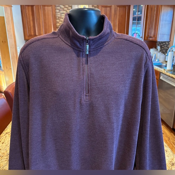 Tommy Bahama Men's quarter  Zip pullover - Picture 3 of 7